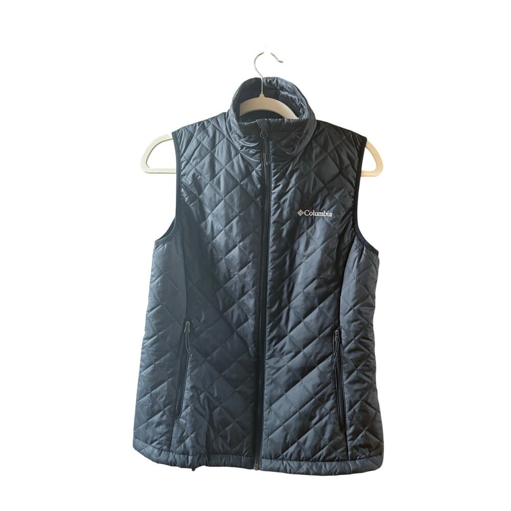 Columbia Women's Black Omniheat Puffer Quilted Vest Size Small - Picture 4 of 12